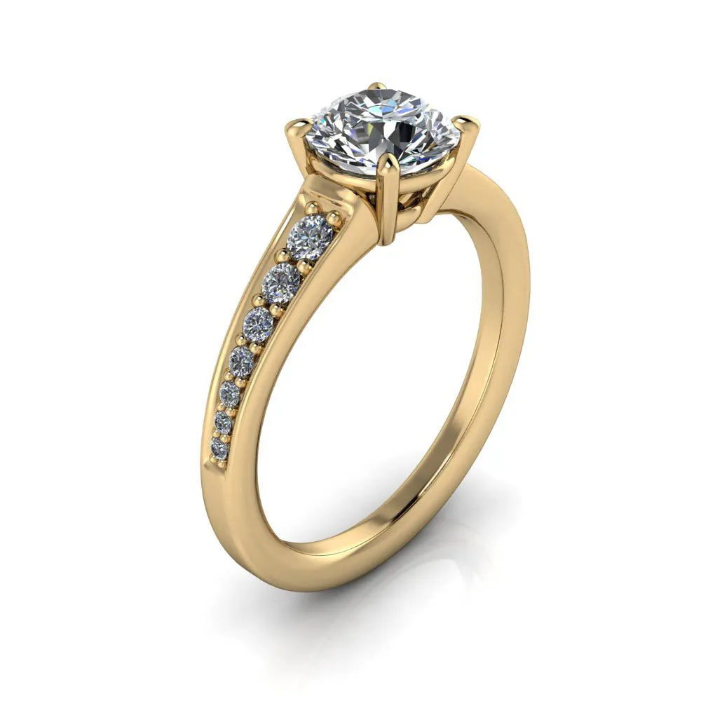 Diamond Engagement Ring - Genevieve