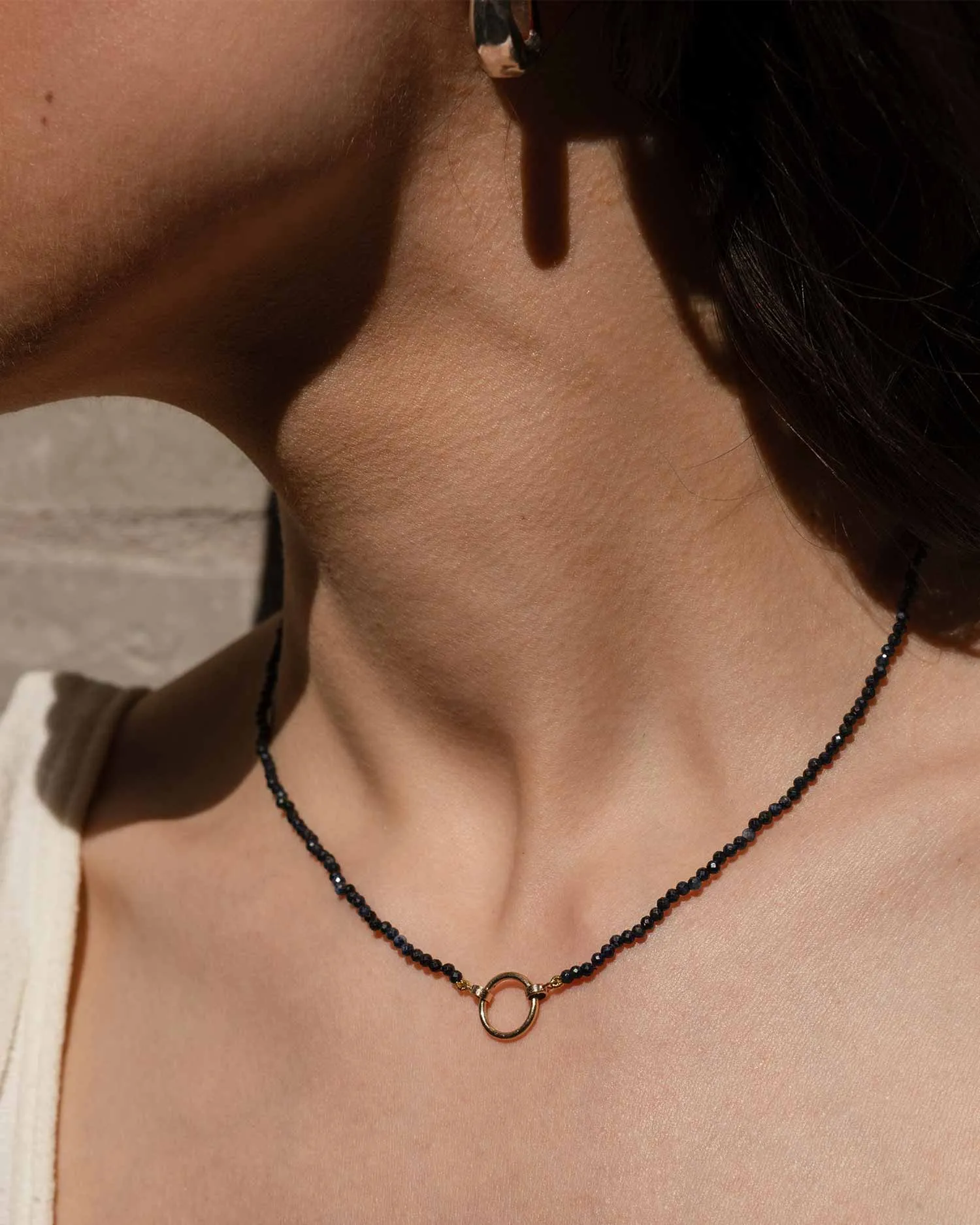 Hydra Sapphire Beaded Necklace