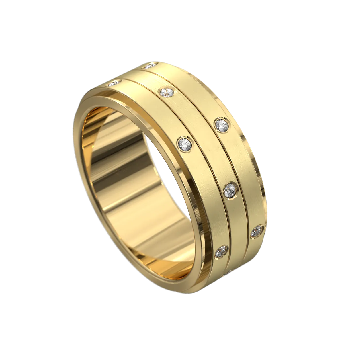 Multi Set Diamond Ring
