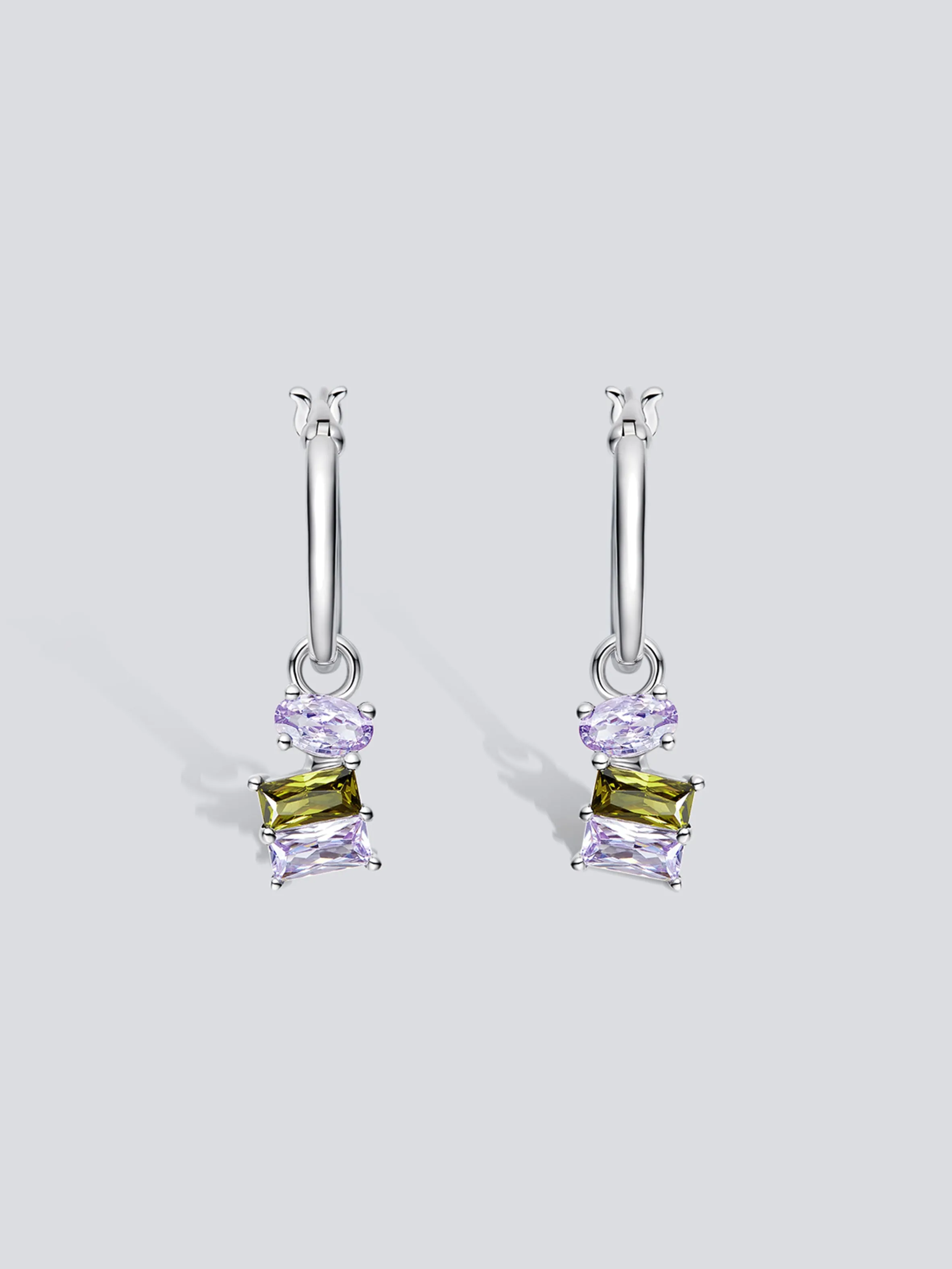 Unbound Charm Hoop Earrings